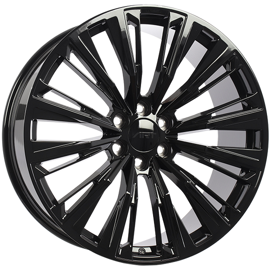 R3552401 - ART Replica 355 24X10 6X139.7 ET 31mm Gloss Black - ART Replica Wheels Canada