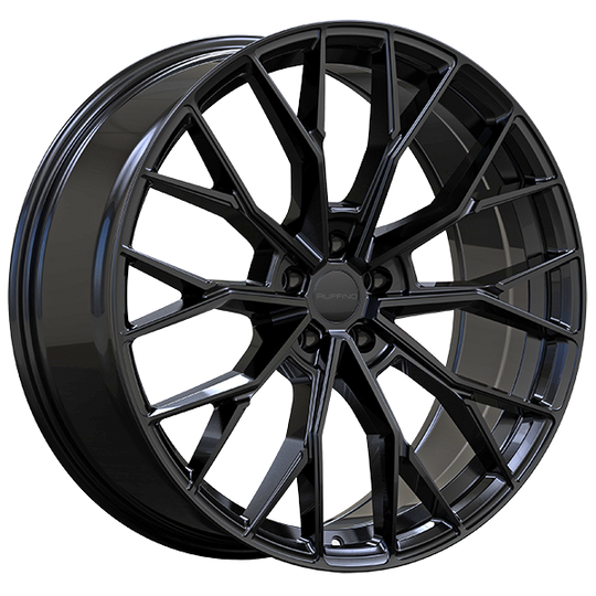 RUF722201-Ruffino Alpine 22X9 5x108 +40 Gloss Black-Ruffino Wheels Canada