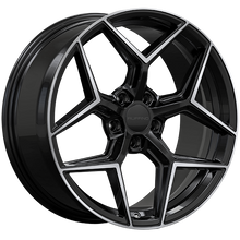 Load image into Gallery viewer, RUF731901 - Ruffino Hans 19X8.5 5X114.3 35mm Gloss Black - Machined Face - Ruffino Wheels Canada