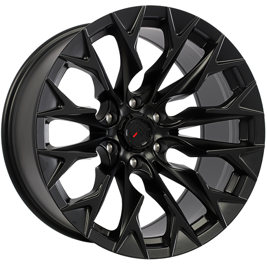 XR42001 - Forged Wheels XR104 20X10 6X139.7 -18mm Satin Black - Forged Wheels Canada
