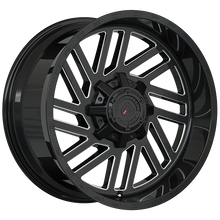 Load image into Gallery viewer, XR72006 - Forged Wheels XR107 20X10 8X170 ET -12mm Gloss Black &amp; Milled Edge - Forged Wheels Wheels Canada