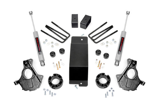 12430 3.5 Inch Lift Kit - Cast Steel LCA - Chevy/GMC 1500 (14-18) Rough Country Canada