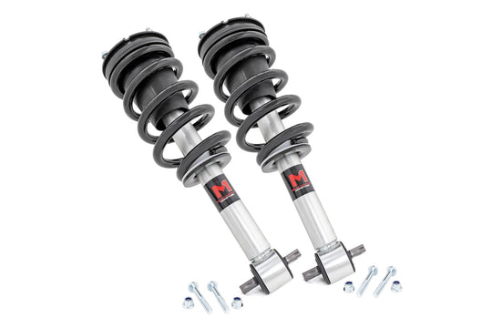 502084 M1 Loaded Strut Pair - 3.5in - Chevy/GMC 1500 Truck & SUV (07-14) Rough Country Canada