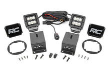 Load image into Gallery viewer, 70858 LED Light - Fog Mount - 2" Black Pair - Flood - Subaru Forester (14-18) Rough Country Canada
