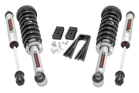 57171 2 Inch Lift Kit - N3 Struts/V2 - Ford F-150 4WD (2021-2023) Rough Country Canada