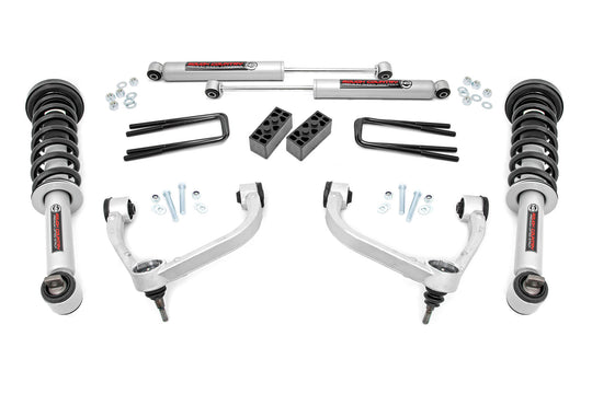 54531 3 Inch Lift Kit - N3 Struts - Ford F-150 4WD (2014-2020) Rough Country Canada