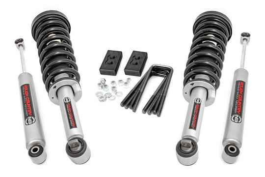 50006 2 Inch Lift Kit - N3 Struts/N3 - Ford F-150 4WD (2014-2020) Rough Country Canada