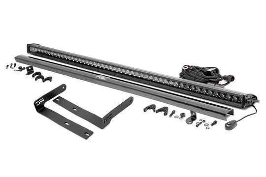 98008 50inch Single Row LED Light Kit - Black Series - Front-Facing - Kubota RTV-X900 / RTV-X1100 (2014-2020) Rough Country Canada