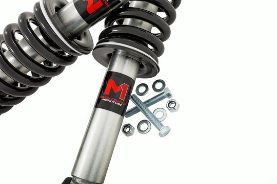 502068 M1 Adjustable Leveling Struts - 0-2" - Ford F-150 4WD (2014-2023) Rough Country Canada