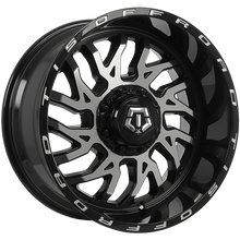Load image into Gallery viewer, 544MB2106825 - TIS Wheels 544 20X10 6X135 / 6X139.7 ET -25mm Gloss Black &amp; Machined Face - TIS Wheels Wheels Canada