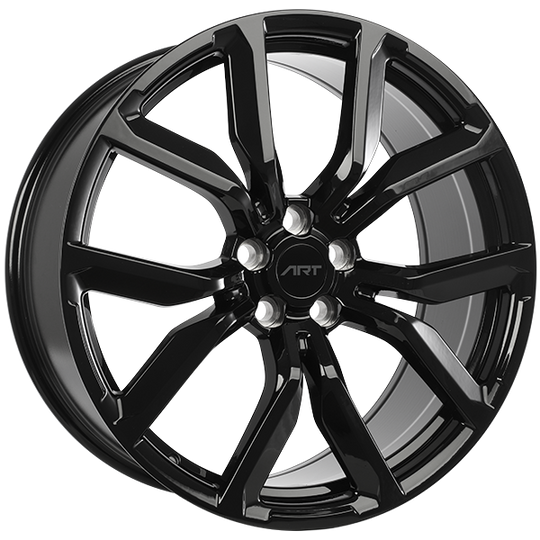 R2012204 - ART Replica 201 22X9.5 5X120 ET 45mm Satin Black - ART Replica Wheels Canada