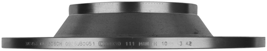 14010051 Bosch QuietCast Disc Brake Rotor Bosch Canada