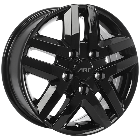 R2171602 - ART Replica 217 16X6 5X130 ET 68mm Gloss Black - ART Replica Wheels Canada