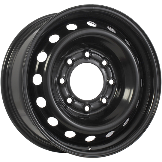 RNB18019 - RNB Steel Wheel 18X8 8x180 43mm Black E-Coating - RNB Wheels Canada