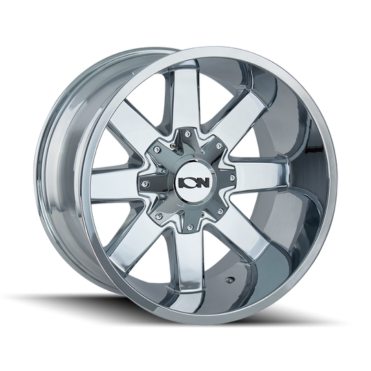 141-2152C - ION Alloy 141 20X10 5X127 / 5X139.7 -19mm Chrome - ION Alloy Wheels Canada