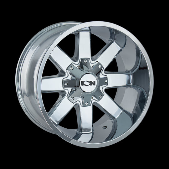 141-2237C - ION Alloy 141 20X12 6X139.7 / 6X135 -44mm Chrome - ION Alloy Wheels Canada