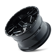 Load image into Gallery viewer, 141-7981M18 - ION Alloy 141 17X9 8X165.1 18mm Gloss Black Milled - ION Alloy Wheels Canada