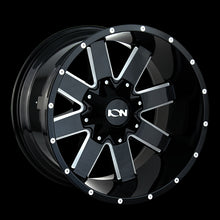 Charger l'image dans la galerie, 141-2176M - ION Alloy 141 20X10 8X165.1 / 8X170 -19mm Gloss Black Milled - ION Alloy Wheels Canada