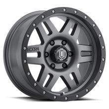 Load image into Gallery viewer, 1417858347TT - ICON Six Speed 17X8.5 6X139.7 ET 0mm Titanium - ICON Wheels Canada