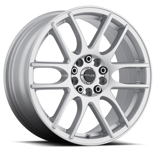 141S-67089+40 - Raceline 141S MYSTIQUE 16X7 5X114.3 / 5X100 40mm Satin Silver - Raceline Wheels Canada