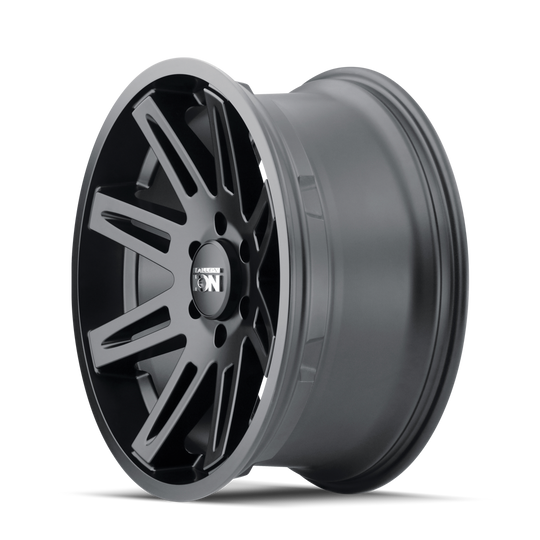 142-7973MB - ION Alloy 142 17X9 5X127 -12mm Matte Black - ION Alloy Wheels Canada