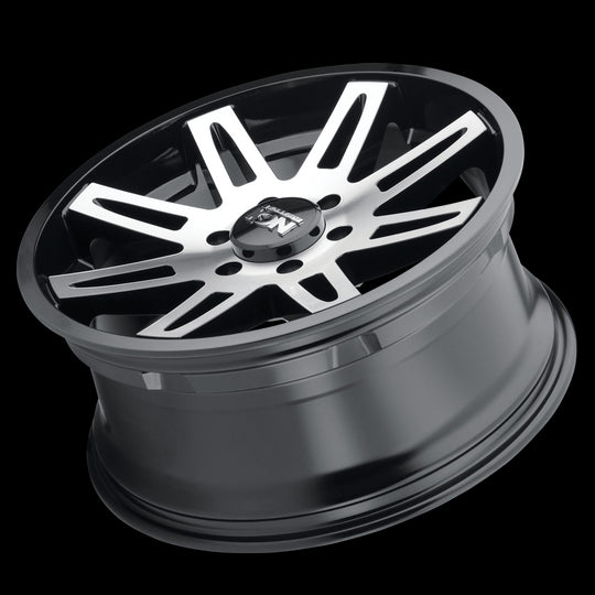 142-8973B - ION Alloy 142 18X9 5X127 0mm Satin Black Machined - ION Alloy Wheels Canada
