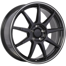Load image into Gallery viewer, DW1361501 - DAI Wheels Rev 15X6 4X100 40mm Gloss Black - Machined Lip - DAI Wheels Wheels Canada