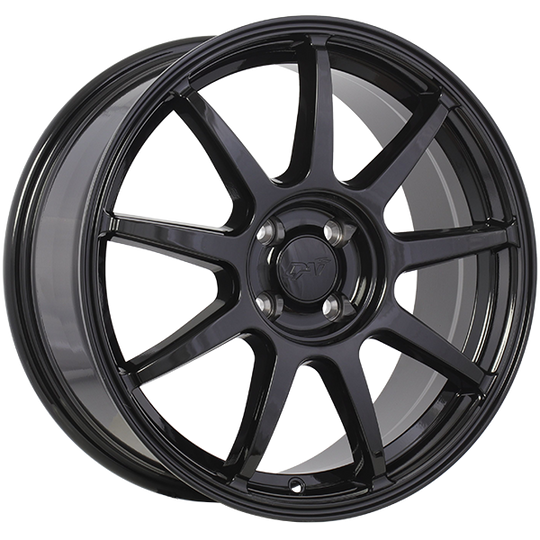 DW1361701 - DAI Wheels Rev 17X7.5 4X100 40mm Gloss Black - DAI Wheels Wheels Canada