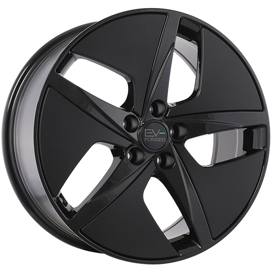 EV31901 - EV Forged EV3 19X8.5 5X108 50mm Gloss Black - EV Forged Wheels Canada