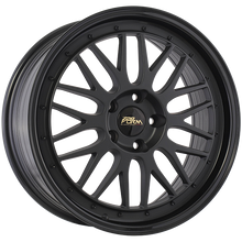 Charger l'image dans la galerie, FF141802 - 720Form FF14 18X8 5X114.3 35mm Satin Black - Gloss Black Lip - 720Form Wheels Canada