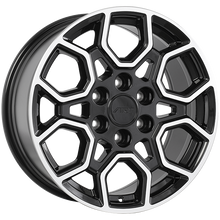 Charger l'image dans la galerie, R2661802 - ART Replica 266 18X8 6X135 ET 35mm Gloss Black - Machined Face - ART Replica Wheels Canada