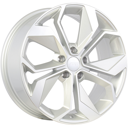 R3091804 - ART Replica 309 18X7.5 5X114.3 ET 40mm Silver - Machined Face - ART Replica Wheels Canada