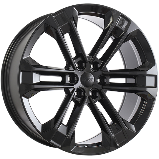 R3762101 - ART Replica 376 21X9 6X132 ET 37mm Gloss Black - ART Replica Wheels Canada