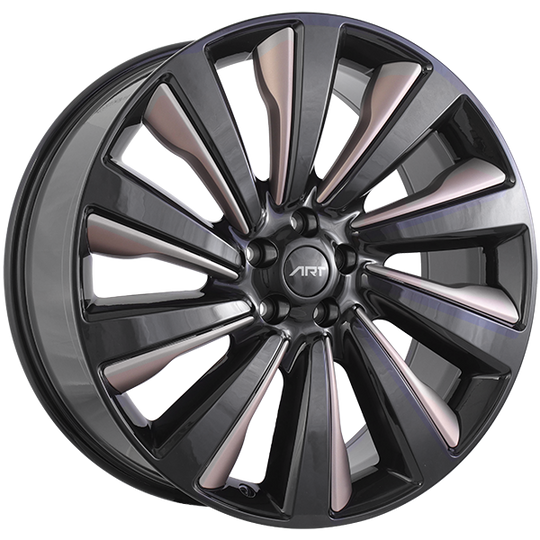 R3922301 - ART Replica 392 23X9.5 5X120 ET 42mm Gloss Black - ART Replica Wheels Canada