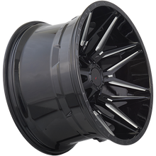 Load image into Gallery viewer, XR112002 - Forged Wheels XR111 20X10 6X135 / 6X139.7 ET -12mm Gloss Black &amp; Milled Edge - Forged Wheels Wheels Canada