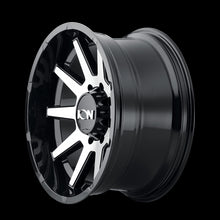 Load image into Gallery viewer, 143-2181BTR - ION Alloy 143 20X10 8X165.1 -19mm Gloss Black Machined - ION Alloy Wheels Canada