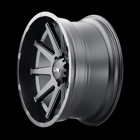 143-8981MB18 - ION Alloy 143 18X9 8X165.1 18mm Matte Black - ION Alloy Wheels Canada