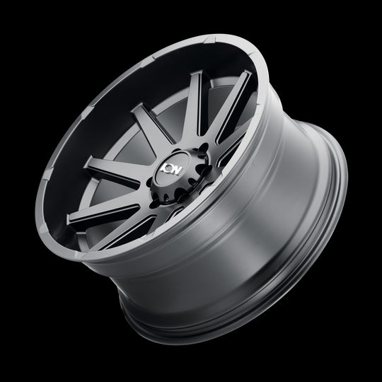 143-7983MB - ION Alloy 143 17X9 6X139.7 -12mm Matte Black - ION Alloy Wheels Canada