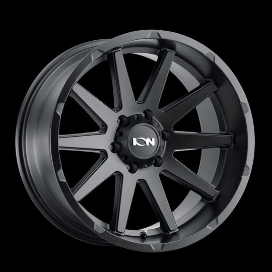 143-2981MB18 - ION Alloy 143 20X9 8X165.1 18mm Matte Black - ION Alloy Wheels Canada
