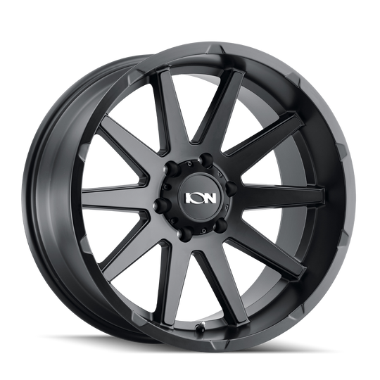 143-2978MB18 - ION Alloy 143 20X9 8X180 18mm Matte Black - ION Alloy Wheels Canada