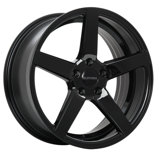 RUF2119001 - Ruffino Boss 19X8.5 5x114.3 40mm Gloss Black - Ruffino Wheels Canada