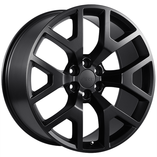 R5420002 - ART Replica 54 20X9 6X139.7 ET 27mm Satin Black - ART Replica Wheels Canada