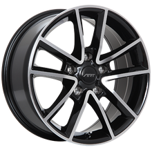Load image into Gallery viewer, R4817003 - ART Replica 48 17X7.5 5X127 ET 35mm Gloss Black - Machined Face - ART Replica Wheels Canada