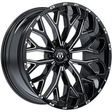Load image into Gallery viewer, 565BM-2098318 - TIS Wheels 565 20X9 6X139.7 ET 18mm Gloss Black - Milled Edge - TIS Wheels Wheels Canada