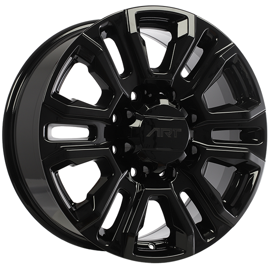 R3272004 - ART Replica 327 20X8.5 8X165.1 ET 15mm Gloss Black - ART Replica Wheels Canada