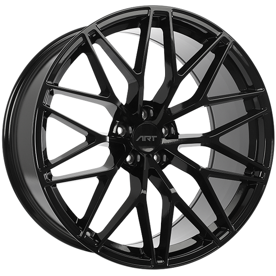 R3122001 - ART Replica 312 20X9 5X112 ET 26mm Gloss Black - ART Replica Wheels Canada