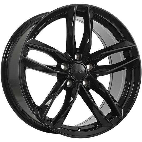 R3617012 - ART Replica 36 17X7.5 5X112 ET 40mm Gloss Black - ART Replica Wheels Canada