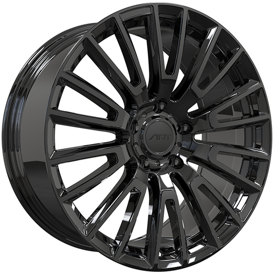 R4082001 - ART Replica 408 20X9 5X112 ET 45mm Gloss Black - ART Replica Wheels Canada