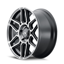 Load image into Gallery viewer, 146-2136TM19 - ION Alloy 146 20X10 6X135 -19mm Matte Black Machined With Dark - ION Alloy Wheels Canada