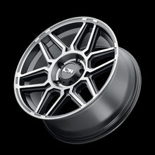 Load image into Gallery viewer, 146-7970TM - ION Alloy 146 17X9 8X170 0mm Matte Black Machined With Dark - ION Alloy Wheels Canada